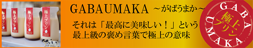 がばうまかプリン極上プリン
